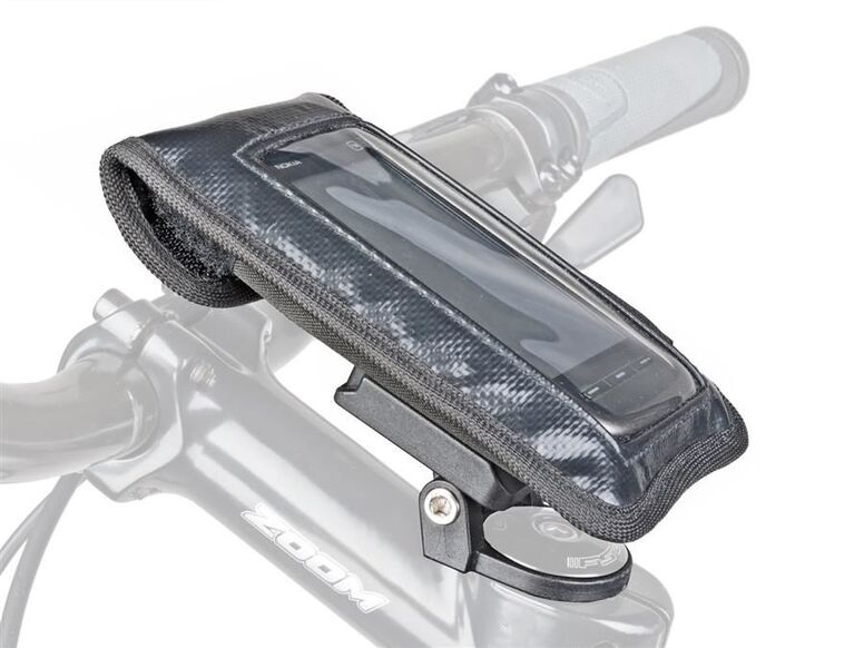 Brašna na představec na telefon AUTHOR  A-H810 L 145 x 85 mm (černá)