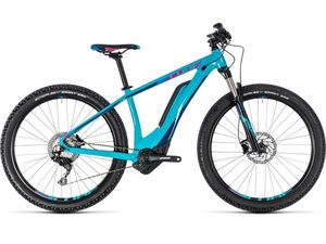 Elektrokolo CUBE ACCESS HYBRID RACE 500 2018 TURQUOISE
