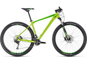 Horské kolo CUBE REACTION PRO 2018 Green´n´black