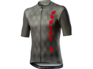 Castelli - pánský dres Fuori, forest gray