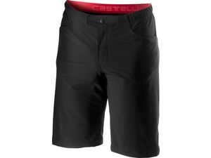 Castelli - pánské volné kalhoty Unlimited bez vložky, black