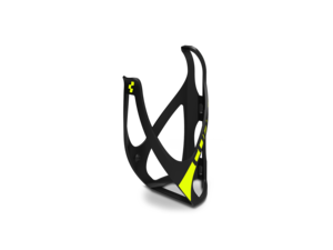 Košík na láhev CUBE black/flasheyllow
