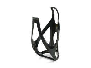 Košík na láhev CUBE glossy prizm black´n´black