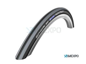 Plášť Schwalbe Rightrun 22x1.0, 25-501, šedý pruh, 2grip - Invalidní vozík