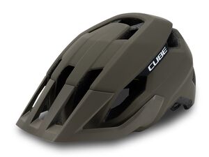 Přilba CUBE Stray olive