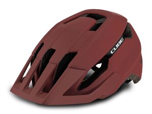Přilba CUBE Stray burgundy