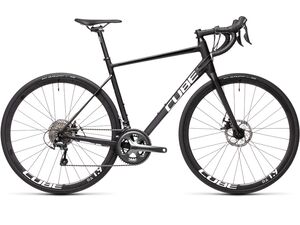 Silniční kolo CUBE ATTAIN Race 2021 Black´n´white