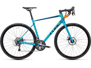 Silniční kolo CUBE ATTAIN Race 2021 Petrol´n´orange