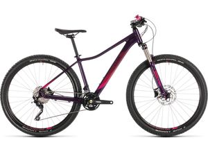 Horské kolo CUBE ACCESS WS RACE 27,5" 2019 Aubergine´n´berry