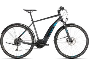 Elektrokolo CUBE Cross Hybrid ONE 400 AllRoad iridium/blue 2019