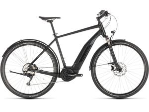 Elektrokolo CUBE CROSS HYBRID EXC 500 ALLROAD BLACK´N´GREY 2019