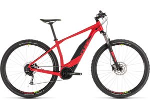 Elektrokolo CUBE ACID HYBRID ONE 400 29" 2019 Red´n´green