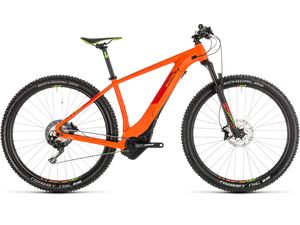 Elektrokolo CUBE REACTION HYBRID SL 500 KIOX 29" 2019 Orange´n´green