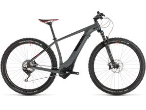 Elektrokolo CUBE REACTION HYBRID SLT 500 KIOX 27,5" 2019 Grey´n´red