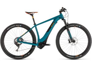 Elektrokolo CUBE REACTION HYBRID SLT 500 KIOX 27,5" 2019 Pinetree´n´orange