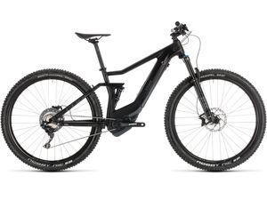 Elektrokolo CUBE STEREO HYBRID 120 HPC SL 500 29" 2019 Black´n´Grey