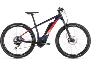 Elektrokolo CUBE ACCESS HYBRID RACE 500 29" 2019 Darkviolet´n´rose