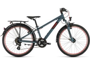 Dětské kolo CUBE ACID 240 STREET 2020 Darkgrey´n´red
