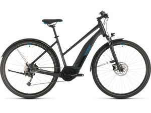 Elektrokolo CUBE NATURE HYBRID ONE ALLROAD 500 TRAPEZE 2020 Iridium´n´blue