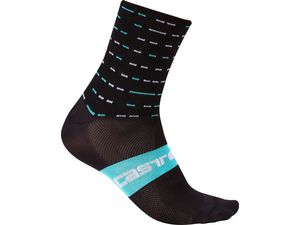 Castelli - Team Sky pánské ponožky Rosso Corsa 10 cm, black