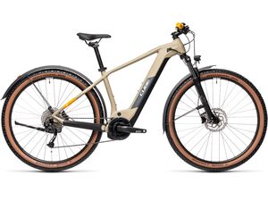Elektrokolo CUBE REACTION HYBRID PERFORMANCE ALLROAD 29" 500 2021 desert´n´orange