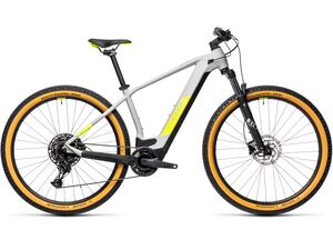 Elektrokolo CUBE REACTION HYBRID PRO 29 625 2021 Grey´n´yellow