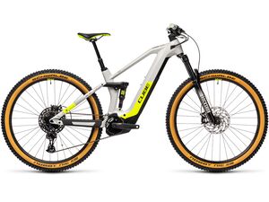 Elektrokolo CUBE STEREO HYBRID 140 HPC RACE 625 29 2021 grey´n´yellow