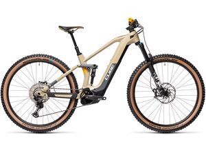 Elektrokolo CUBE STEREO HYBRID 140 HPC SL 625 29 2021 desert´n´orange