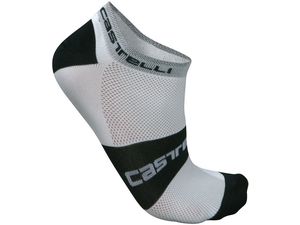Castelli - pánské ponožky Lowboy, white/black