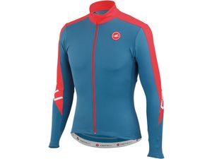 Castelli - pánský dres Classica Thermo, modrá/červená
