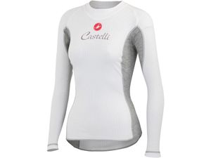Castelli - dámské funkční prádlo Flanders Warm LS, white