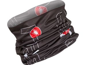 Castelli – multifunkční šátek LW Head Thingy, anthracite/white