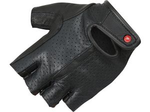 Castelli - pánské kožené rukavice Maestro, black