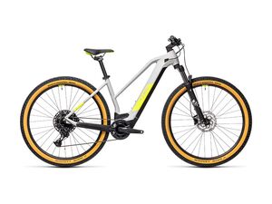 Elektrokolo CUBE REACTION HYBRID PRO 29 500 2021 Trapeze Grey´n´yellow