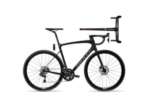 Rámový set RIDLEY FENIX SLiC Black/Empress Grey Metallic/Candy Red Metallic