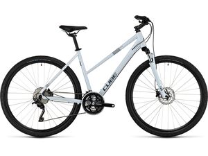 Krosové kolo CUBE NATURE PRO Trapeze frostwhite´n´grey 2024