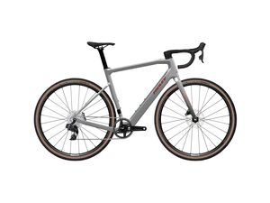 Gravelové kolo RIDLEY E-GRIFN Rival XPLR Battleship Grey/Candy Red Metallic