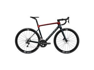 Silniční kolo RIDLEY FALCN Ultegra Di2 UD Carbon/Candy Red Metallic/Silver