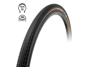 Plášť TUFO Gravel THUNDERO 700x36C, bezduš.črn/béž