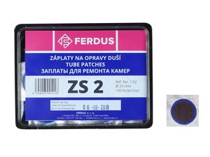 Záplata na duši FERDUS ZS2 kulatá 25mm