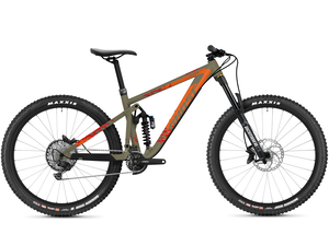 Celoodpružené kolo GHOST Riot Enduro Universal - Mud / Orange