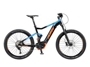Elektrokolo KTM MACINA LYCAN 275 2019 Black matt (azzuro+orange)