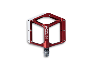 Pedály CUBE ACID FLAT A1-CB red