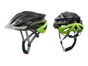 Helma Cratoni AGRAVIC - Black Lime Matt