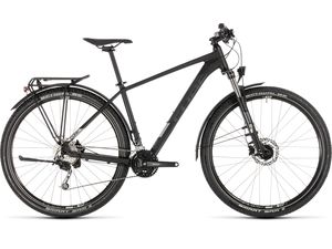 Horské kolo CUBE AIM SL ALL ROAD 27,5" 2019 Black´n´silver