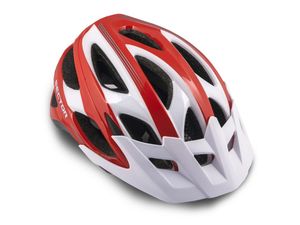 Přilba AUTHOR SECTOR INMOLD 54-58cm (121 červená/bílá)
