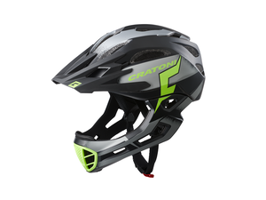 Helma Cratoni C-MANIAC Pro - Black-Lime Matt