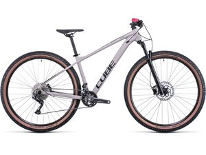 Horské kolo Cube Access WS Race oatgrey´n´raspberry 2022