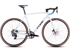 Cyklokrosové kolo Cube Cross Race C:62 RACE polarwhite´n´blue 2025