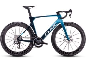 Silniční kolo Cube Litening AERO C:68X SLX chromeblue´n´liquidblue 2025